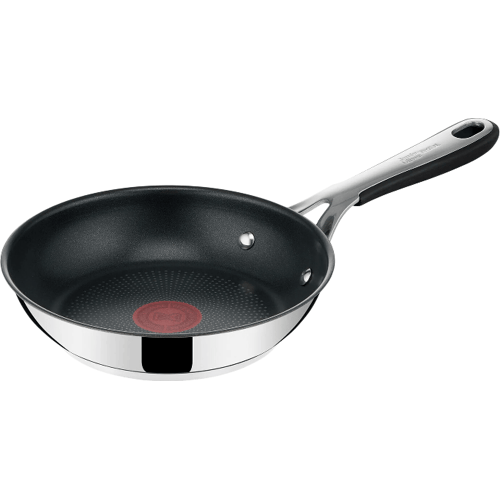 JAMIE OLIVER BY TEFAL Kitchen Essentials Koekenpan 20 cm, RVS pan inductie, antiaanbaklaag E3140244