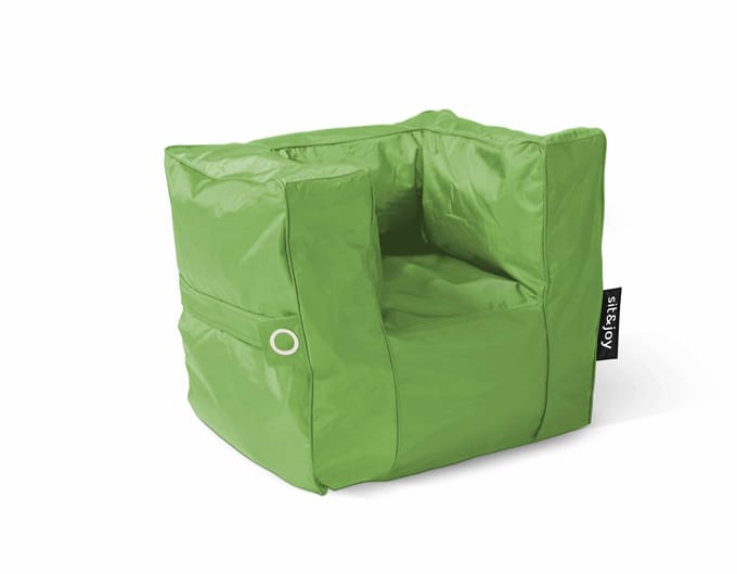 sit&joy® Kinder Zitzak Stoel  Poco - Limoen