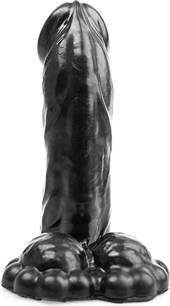 Bubble Toys - Vicious - Dildo - Zwart - PVC - 3 maten Medium