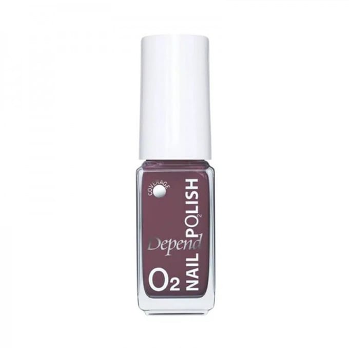 Depend Cosmetic | O2 Nail Polish | Nagellak | Paars/Bruin I nr.786 | 5ml
