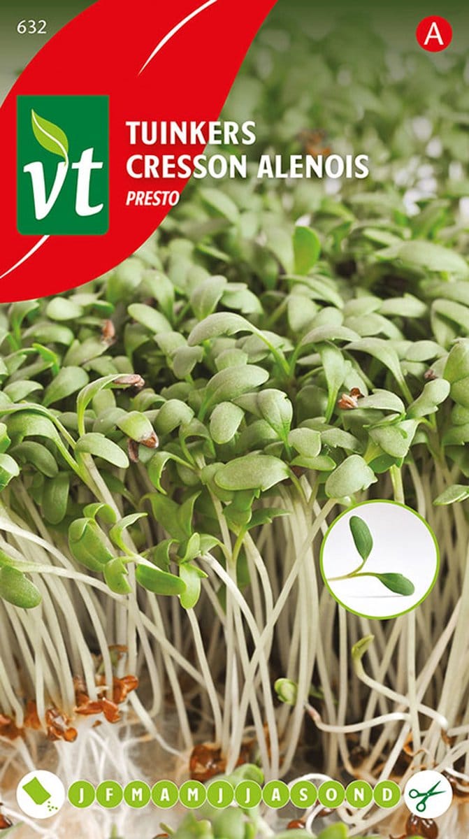Tuinkers Presto - Oogstklaar in 1 Week!