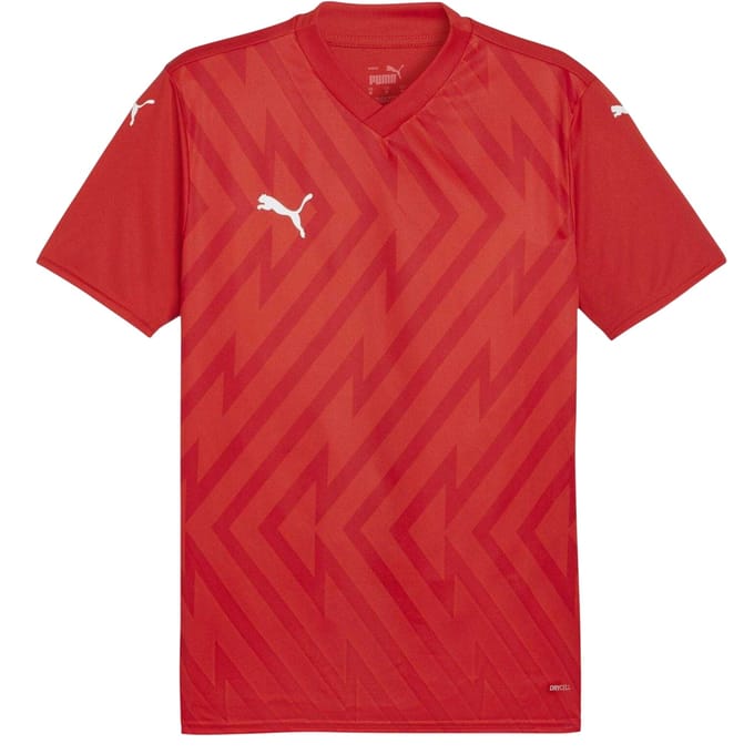 Puma Heren Teamglory Shirt T-Shirt (Rood/Wit)