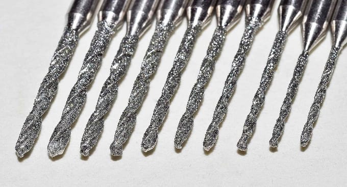 Diamant-gecoate HSS Mini-boor: Perfect voor Harde Materialen zoals Glas en Steen