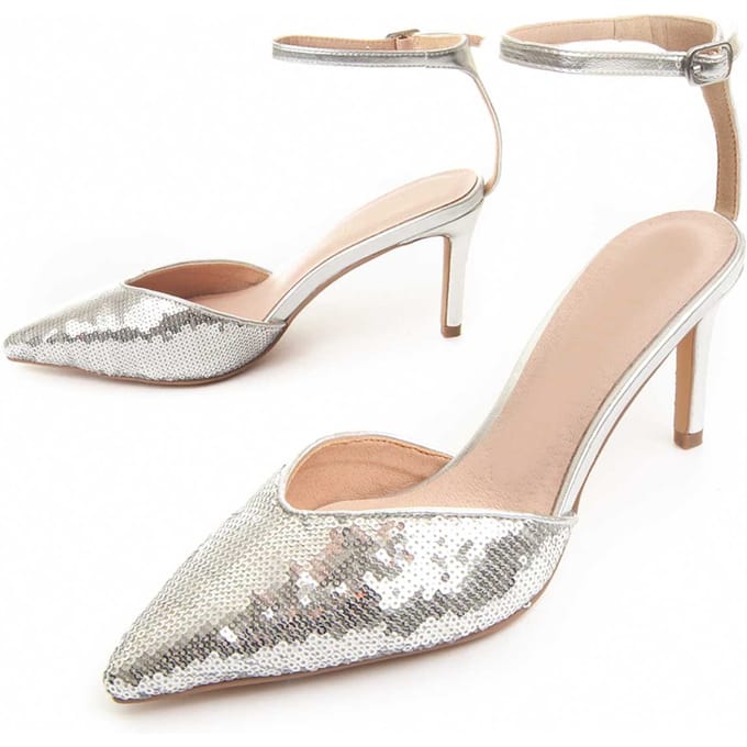 Montevita Heel Schoen Festshoe2 In Zilver