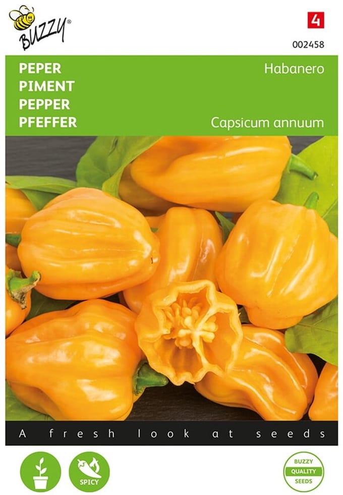 Buzzy® Peper Habanero oranje