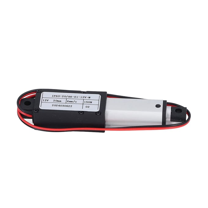Elektrische Micro Lineaire Actuator Telescopische Mini Kleine Bewegingsactuator 20mm Slag 150N DC12V white