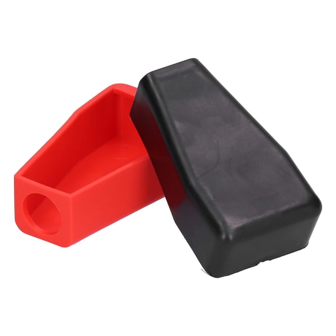 10 Sets Batterijpool Beschermkap Rubberen Flexibele Deksel voor Bovenpool Celklem