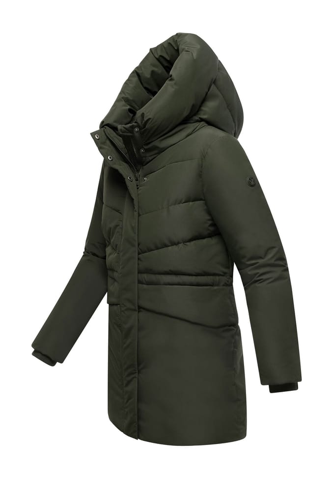 Marikoo dames winterjas Delilah met fleecevoering & verstelbare taille