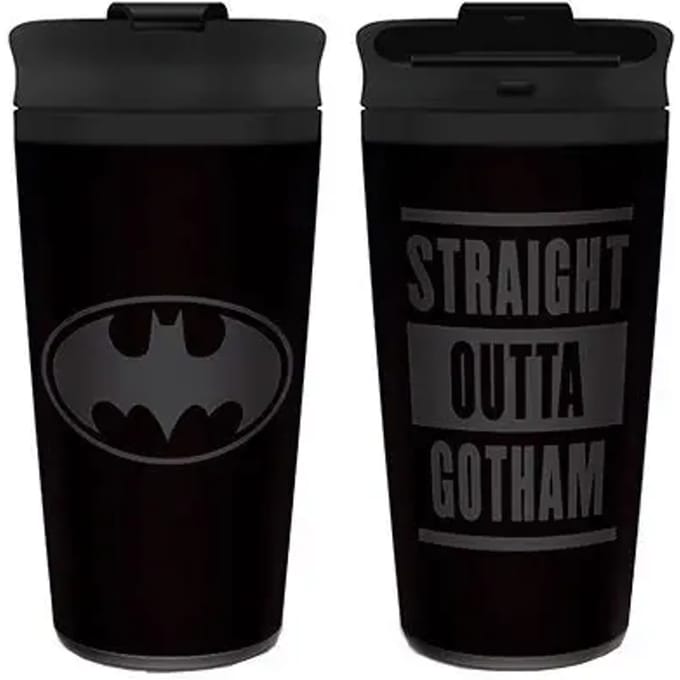 DC Comics - Batman "Straight Outta Gotham" Metalen Reisbeker