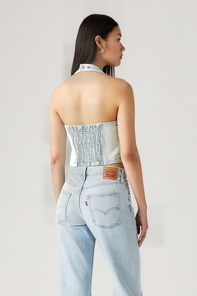 Levi's Janeesah Tank Top White Taglia: L | Canottiere Outlet | Donna | Bianco