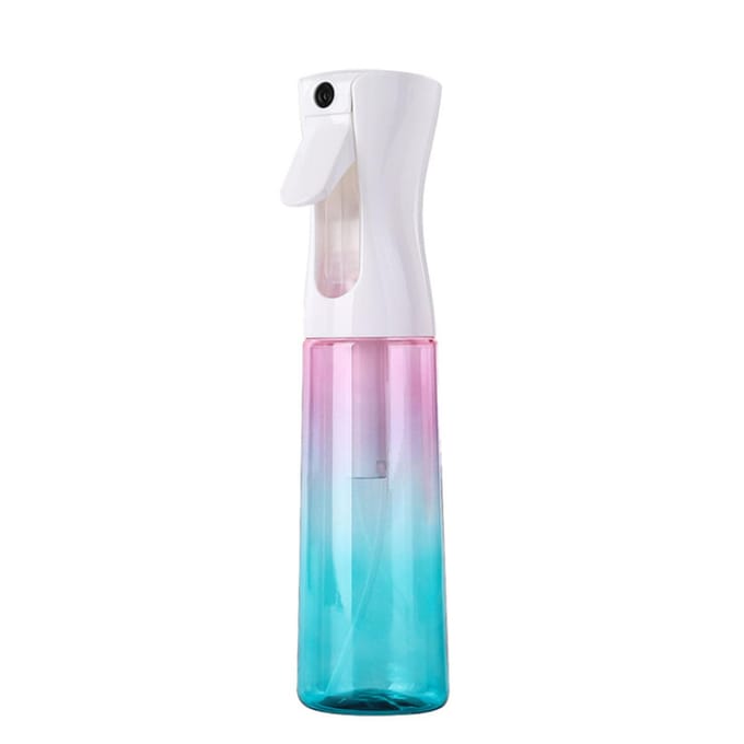 Gradient Color Hairdressing Spray Bottle 300ML Mist Atomizer Lege Navulbare Water Sprayer Fles white