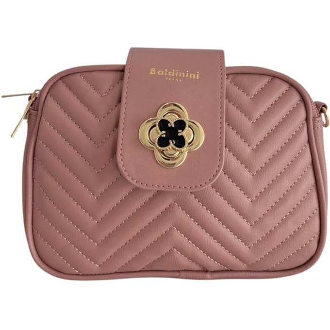 Baldinini Trend Roze PU Dames Schoudertas