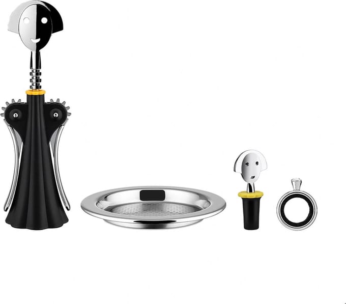 Alessi Anna G. Wijnset 4-Delig Zwart