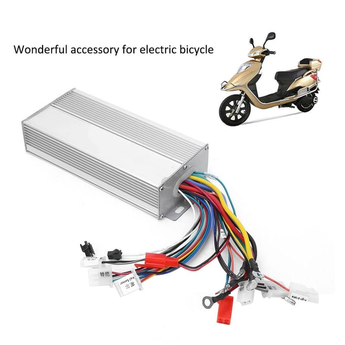 36V 48V 750W Universele Borstelloze Motorcontroller Elektrische Fiets E-Bike Accessoire white