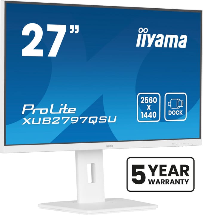 27" iiyama ProLite XUB2797QSU-W2 - 2560x1440 - 100Hz - IPS