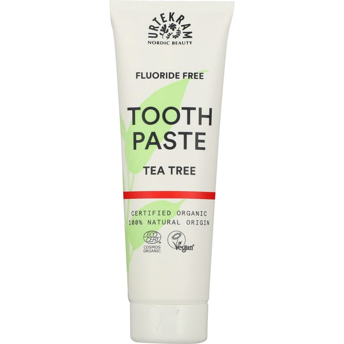 Urtekram Tea Tree Tandpasta extra desinfecterend
