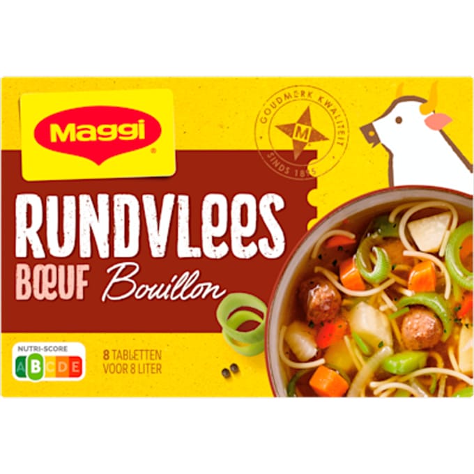 Bouillon rundvlees 8 blokjes