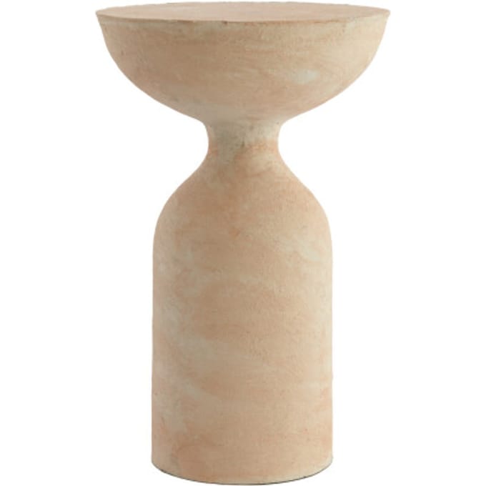 Light & Living - Bijzettafel MURLA - Ø36x56 cm - Wit