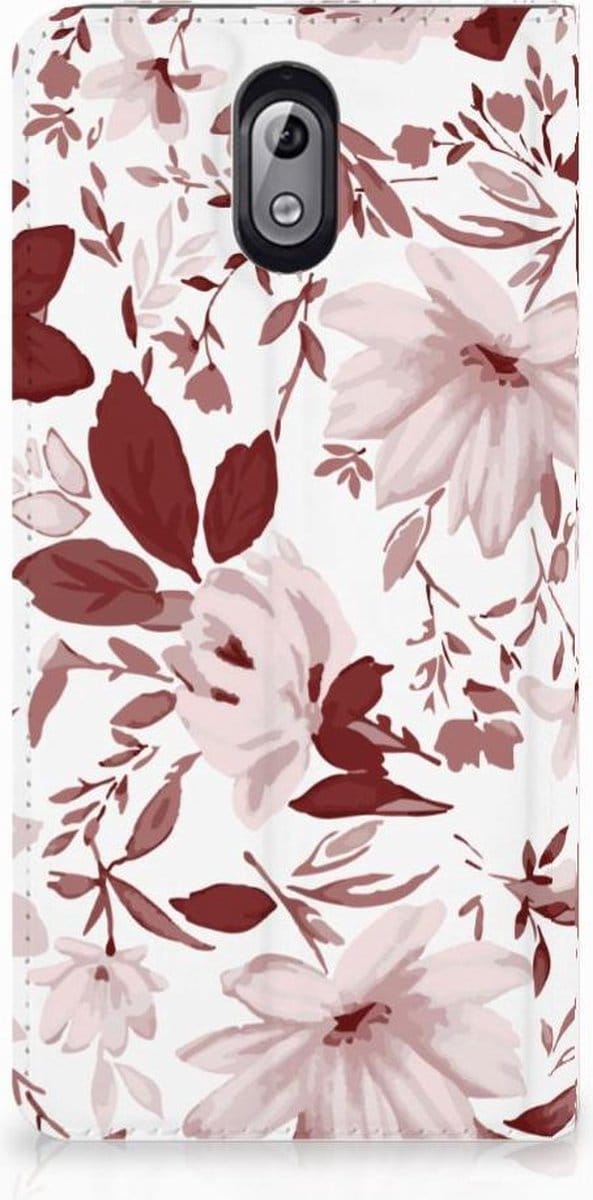 Bookcase Nokia 3.1 (2018) Watercolor Flowers