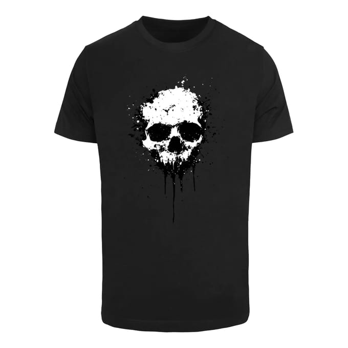 Mister Tee T-shirt Artsy Skull Paint MT3889
