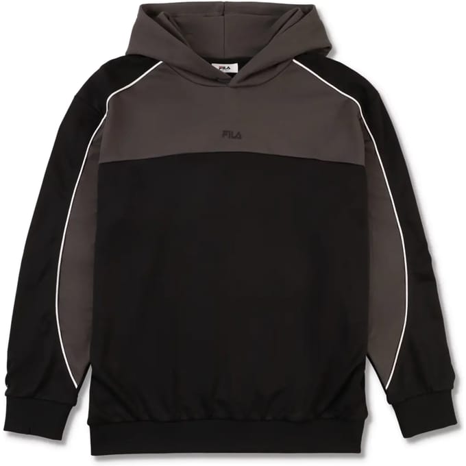 Fila Sweater Heren Rivoli Zwart-Grijs - Maat 2XL