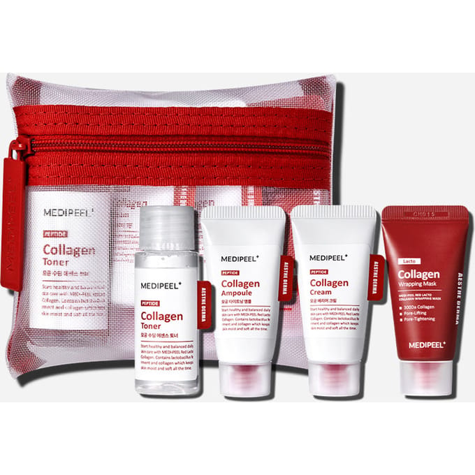 [MEDI-PEEL] Rode Lacto Collageen Huidverzorging Proefpakket 1EA