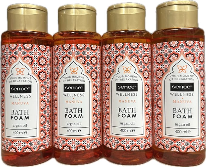 Sence Of Wellness Bath Foam Manuva 4 x 400 ml