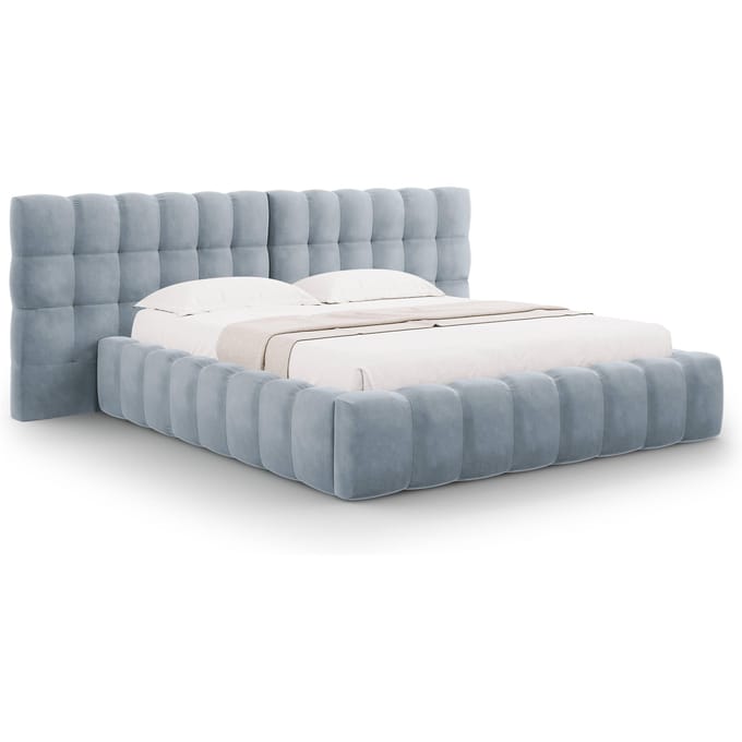 Bed frame Bali velvet met opbergruimte 180 x 200 cm | Cosmopolitan Design