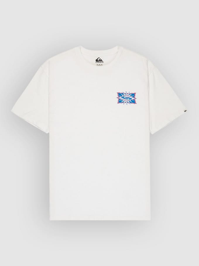 Quiksilver Ev Starfish Stamp T-shirt Met Korte Mouwen Wit M Man