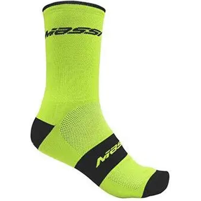 Massi Supra fietssokken - geel - L(mt 42-45)