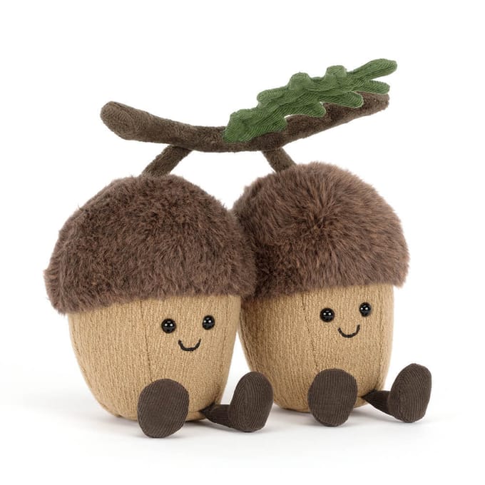 Jellycat knuffel Amuseables Ort & Tum Acorns