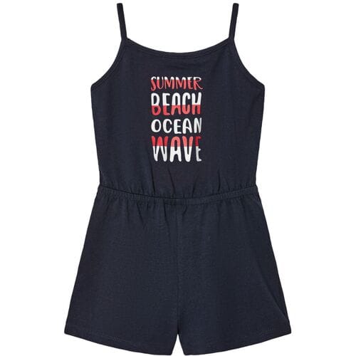LUPILU Kinder jumpsuit (Marineblauw, 98/104)