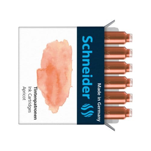 Schneider inktpatronen - pastel Abrikoos - doos 6 stuks - S-166116