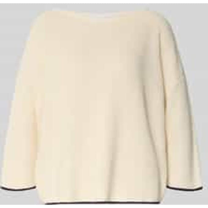 comma - female - Boxy fit trui met contrasterende details