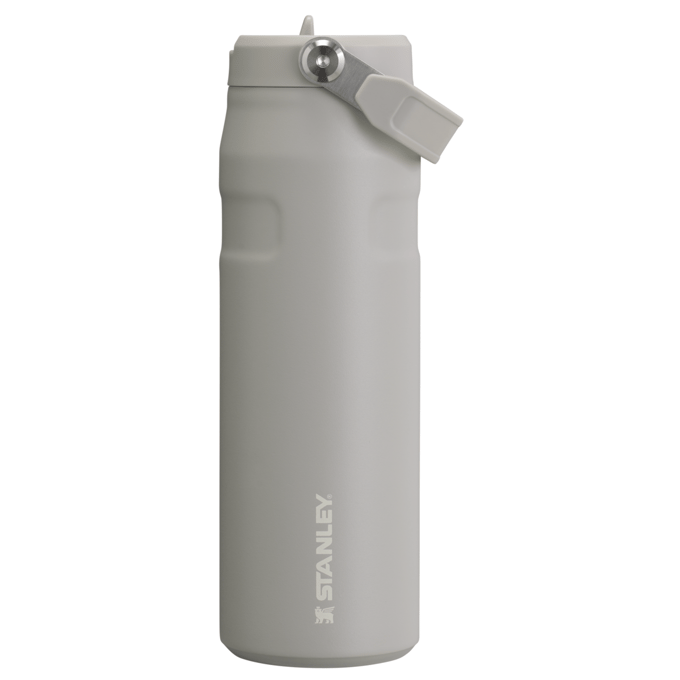 Stanley IceFlow™ Bottle Flip Straw 2.0 - 0.71L drinkfles met isolatie en lekvrije dop in Ash