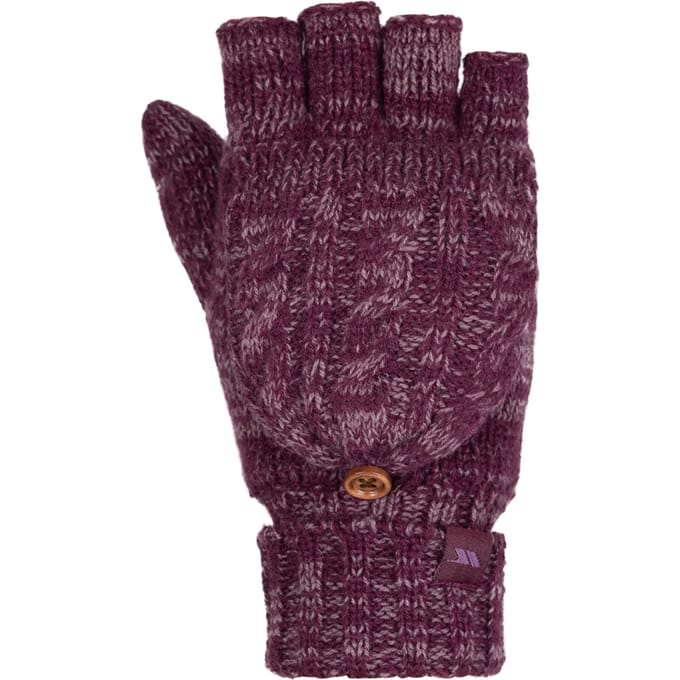Trespass Dames/Dames Kollie Gebreide Handschoenen (Rose)