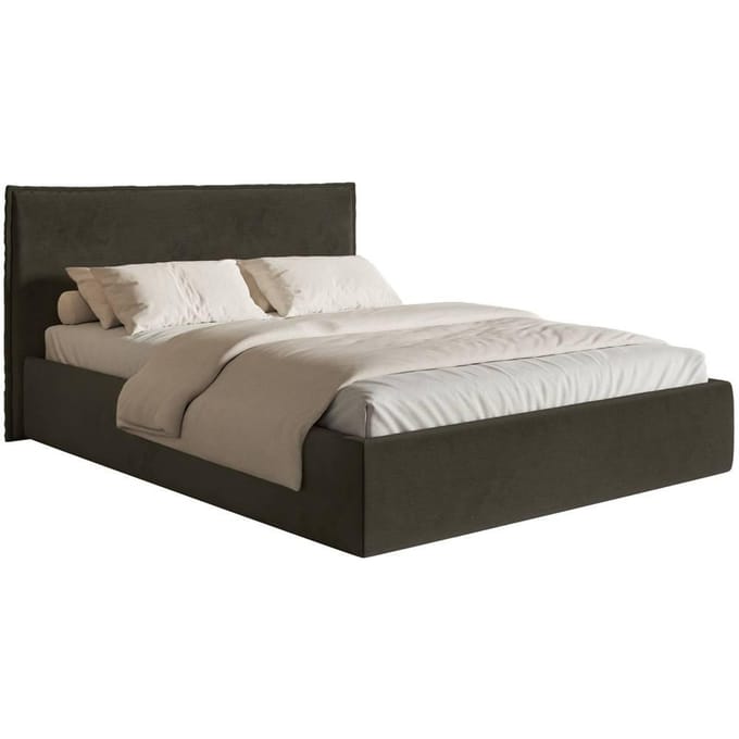 Bedframe Esmay velvet 140 x 200 cm | NADUVI Collection
