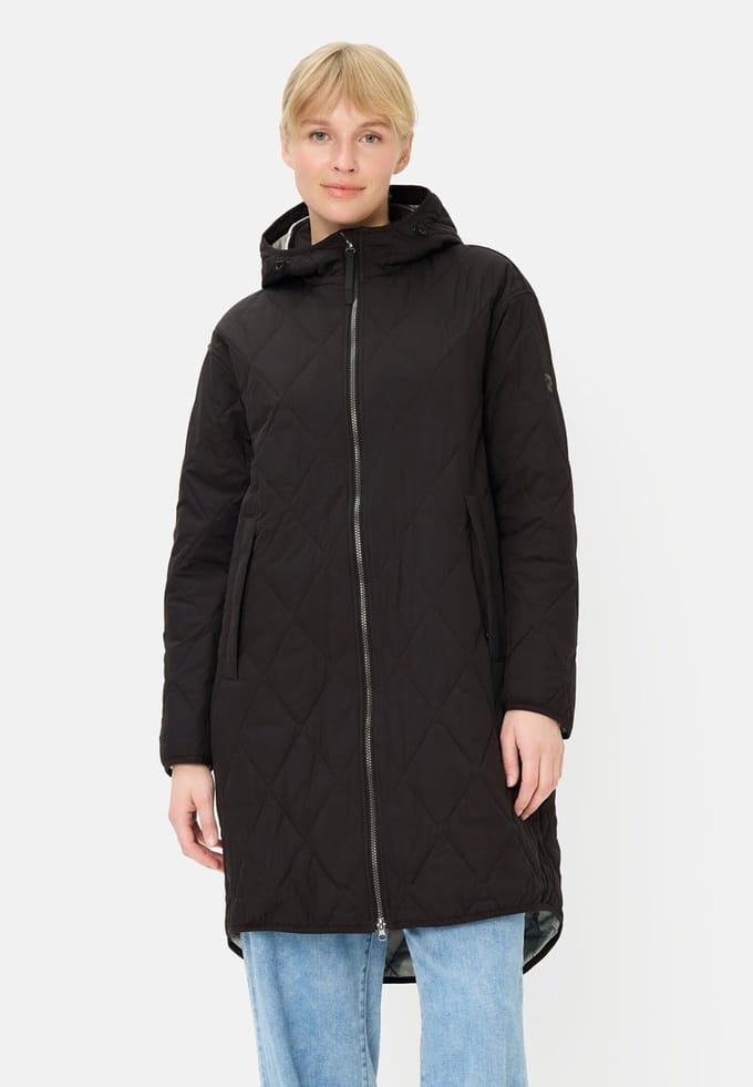 camel active Jas met zakken - Maat womenswear-36 - Zwart