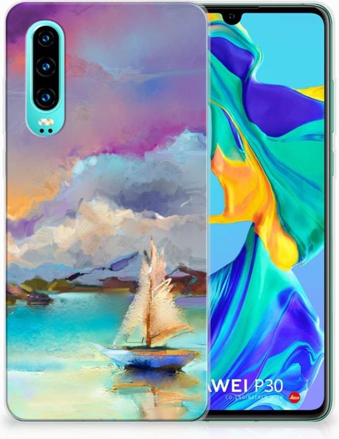 Hoesje maken Huawei P30 Boat