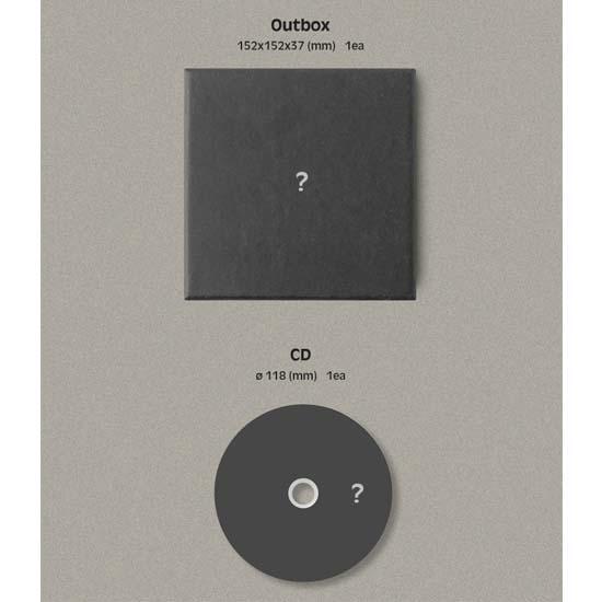 LEE SEUNG YOON 2e album 'huis van dromen' gray