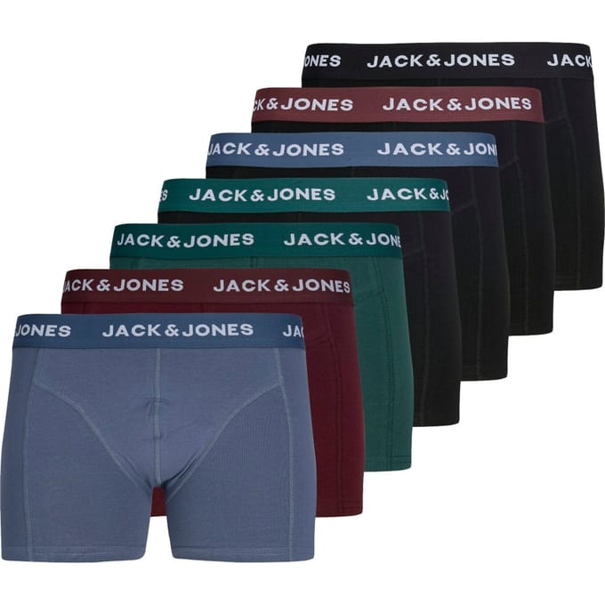 Jack & Jones - Heren Onderbroeken 7-Pack Boxers Jactommy - Multi - Maat XL
