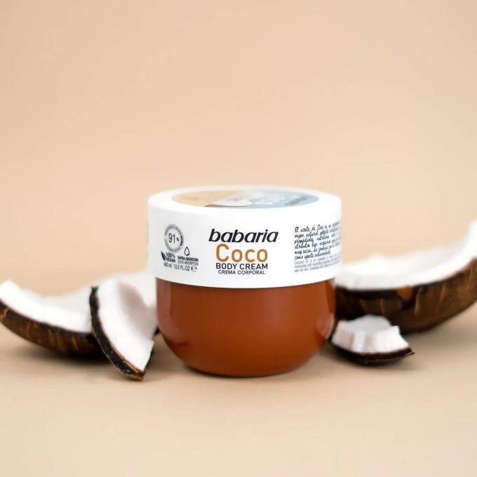 Babaria Kokoscrème Voor Het Lichaam Voor Zeer Droge Huid 400ml