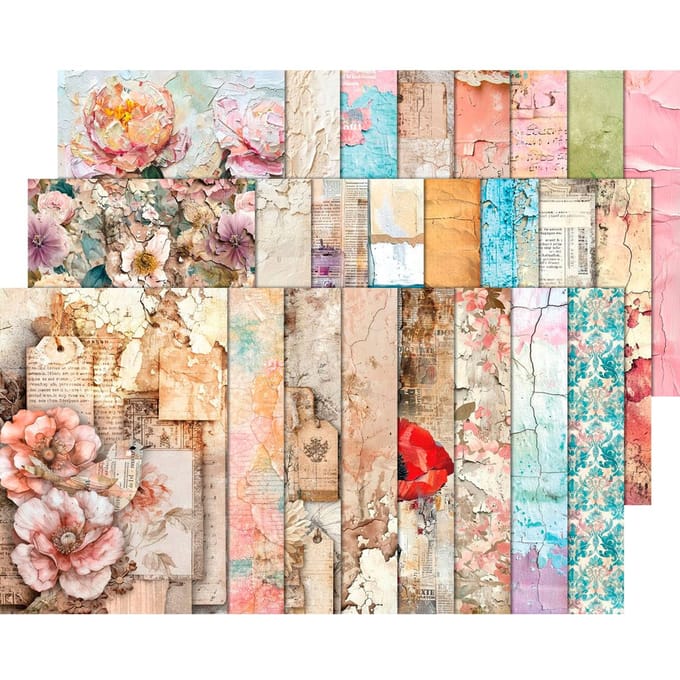 Ciao Bella Tissue paper set "Wild Blossom"