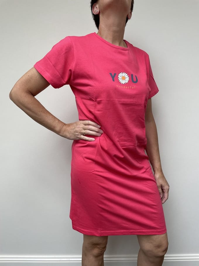 Cocodream Quality - Dames nachthemd - Maat M - Vrouwen - Rood -