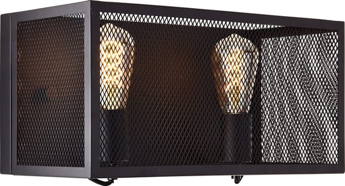 Brilliant Maze - Wandlamp - Zwart