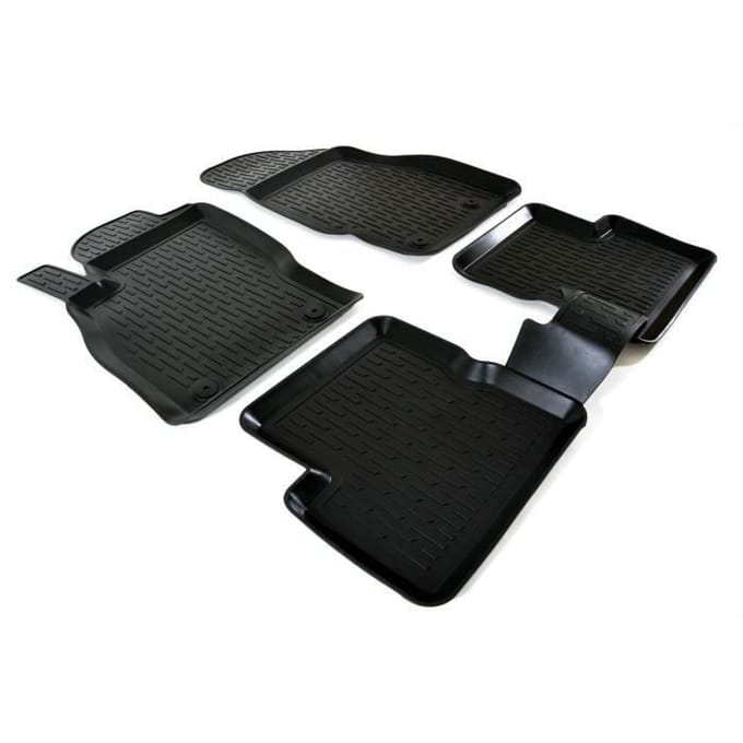 SCOUTT Tapis de sol 3D Opel CORSA D 2006-2019 - Caoutchouc Premium - Résistant à l'eau - Sur mesure noir