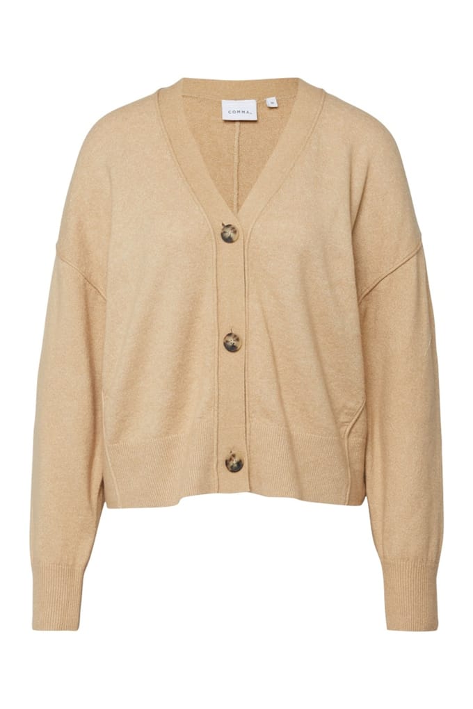 Comma Pullovers Brown Maat: 34 | Jassen Outlet | Dames | Beige