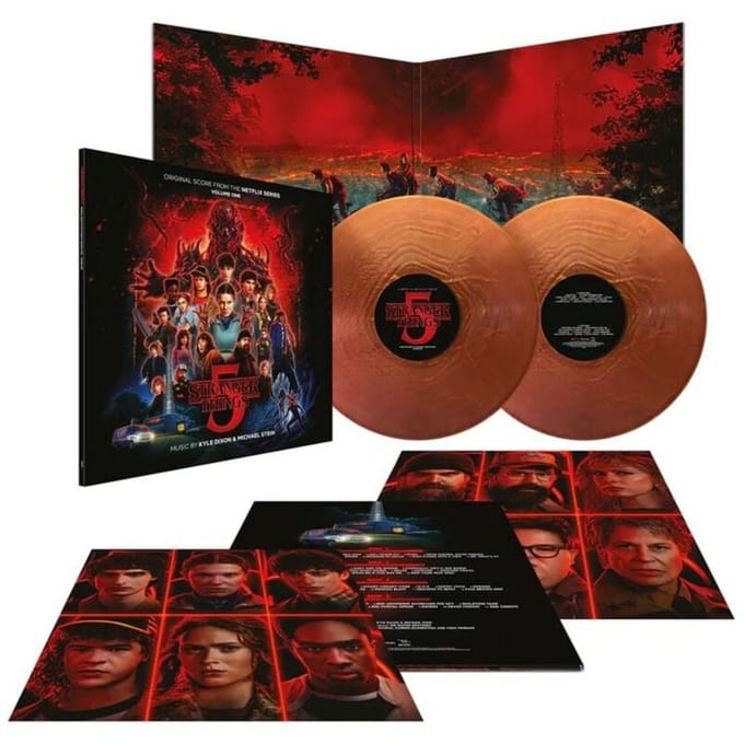 Kyle Dixon & Michael Stein - Stranger Things 5 (Original Score Vol 1) (2 LP) (Coloured Vinyl)