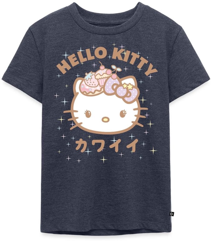 Hello Kitty Kawaii Stijlen Met Sterren Premium T Shirt Kinderen