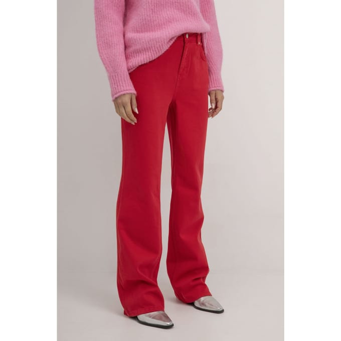 Josephine & Co Serge Pants Red Taglia: 42 | Pantaloni da completo Outlet | Donna | Rosso